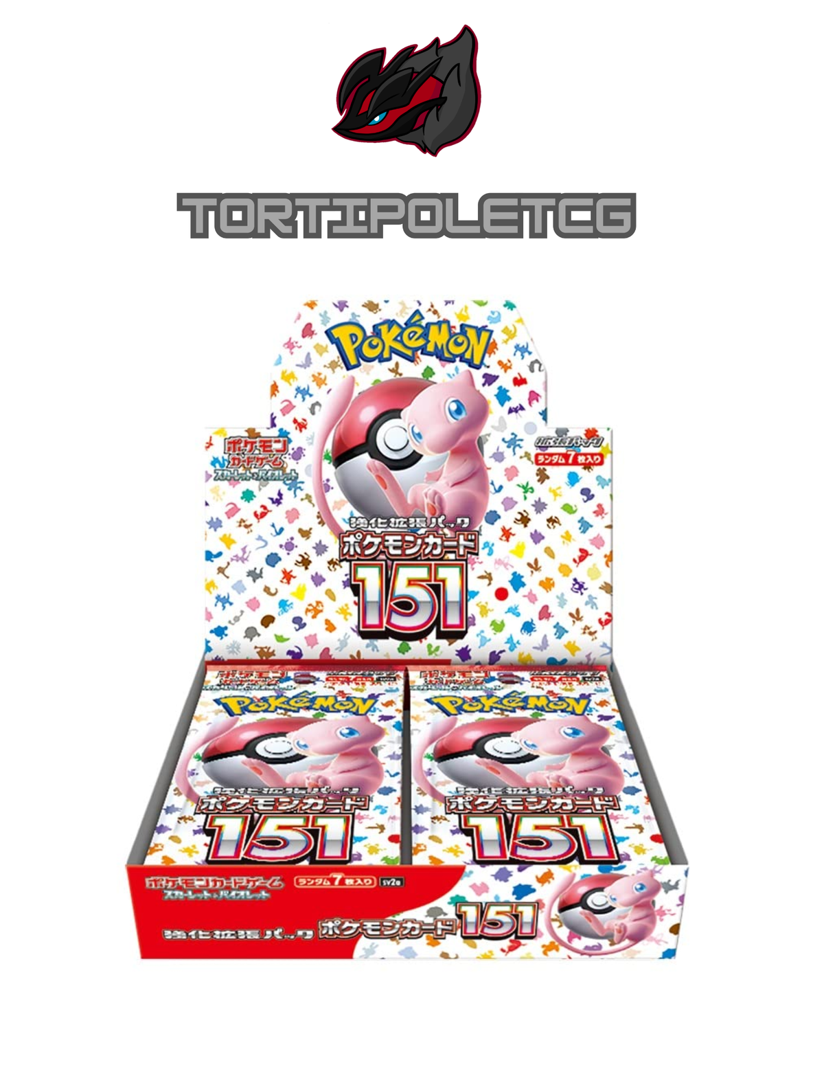 Pokémon Scarlet & Violet sv2a - Pokémon 151 Booster Box/Pack (Japanese)