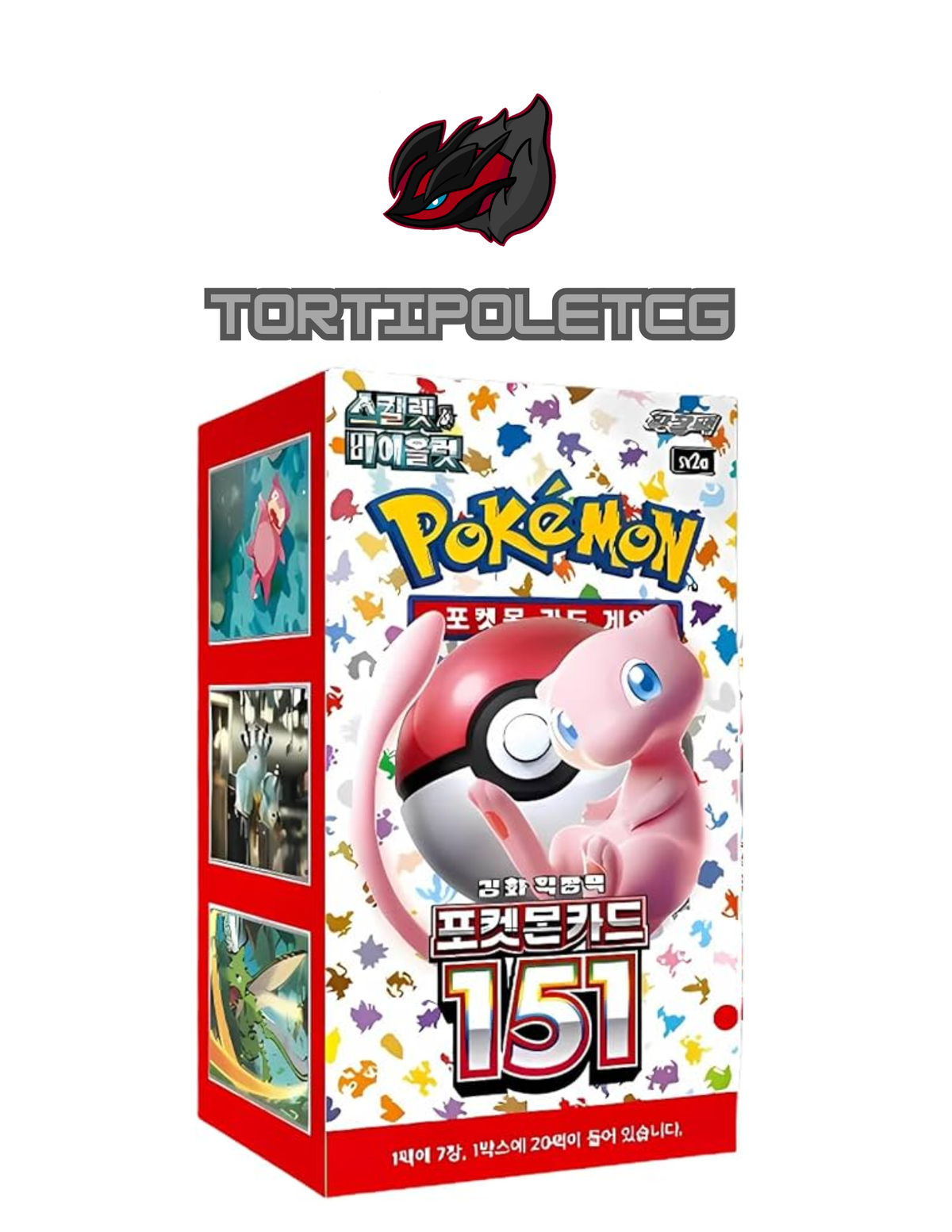 Pokémon Scarlet & Violet sv2a - Pokémon 151 Booster Box/Pack (Korean)