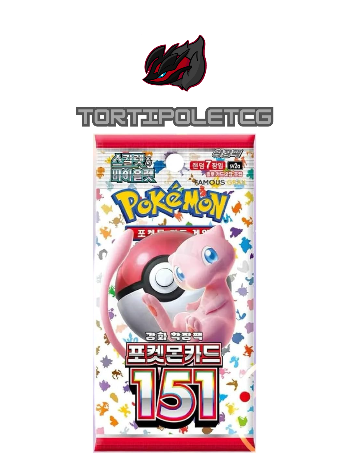 Pokémon Scarlet & Violet sv2a - Pokémon 151 Booster Box/Pack (Korean)