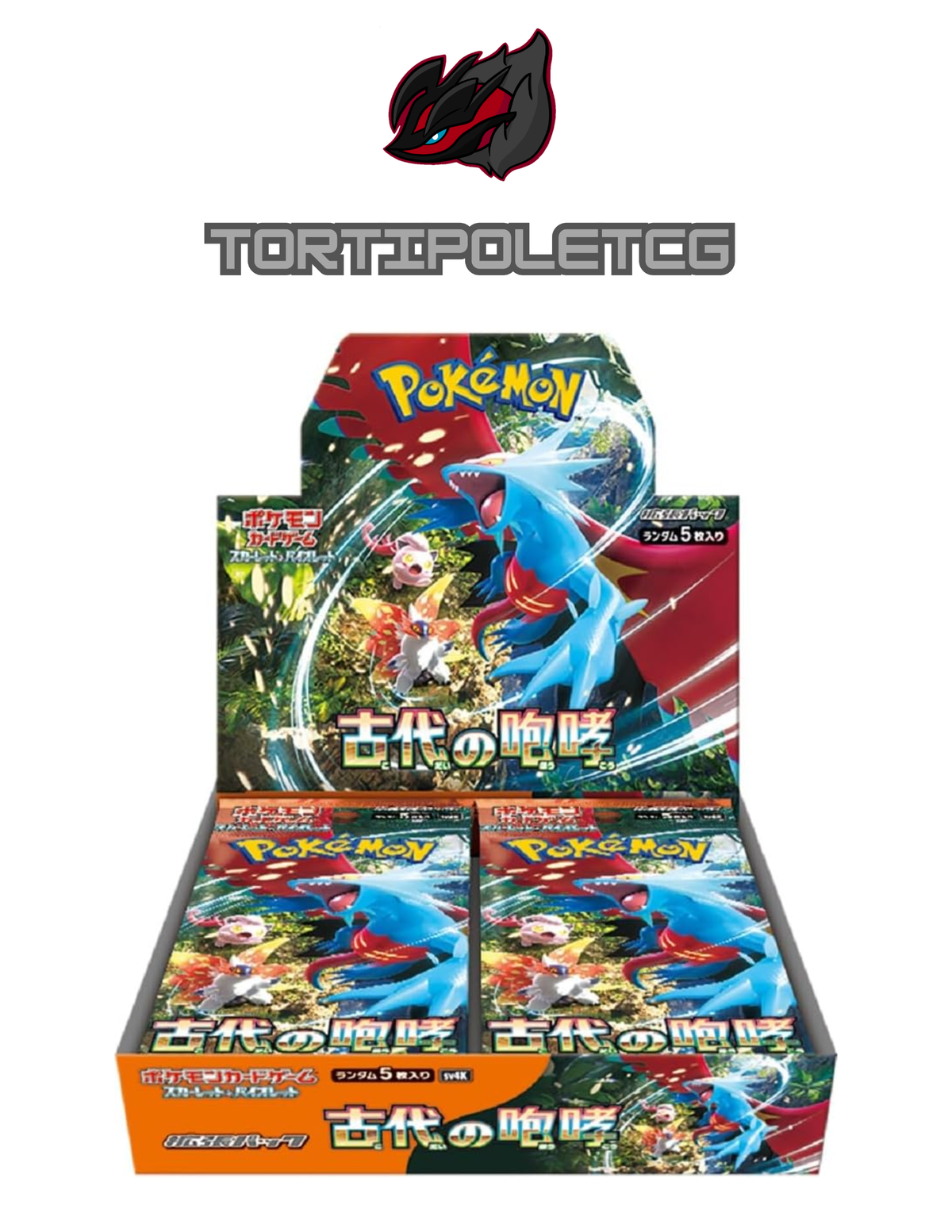 Pokémon Scarlet & Violet sv4K - Ancient Roar Booster Box/Pack (Japanese)