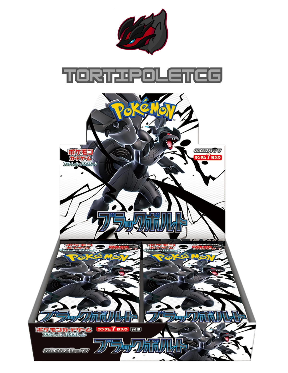 Pokémon Scarlet & Violet sv11b - Black Bolt Booster Box/Pack (Japanese)