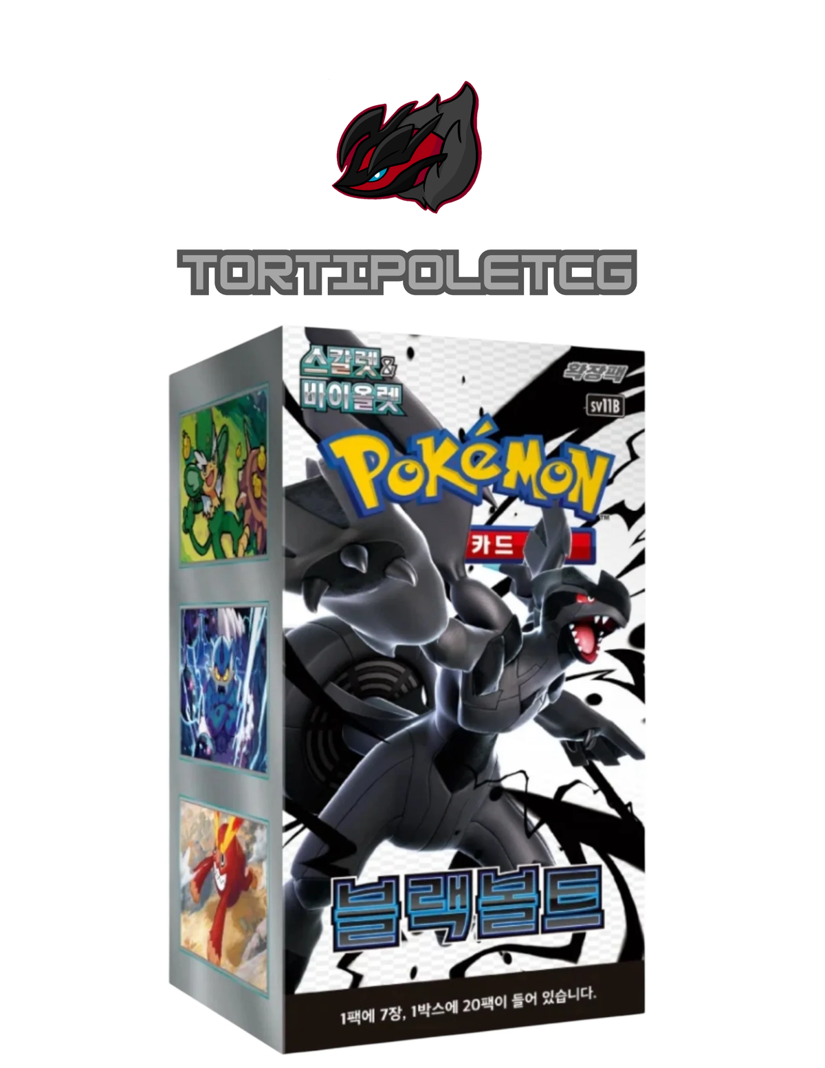 Pokémon Scarlet & Violet sv11b - Black Bolt Booster Box/Pack (Korean)