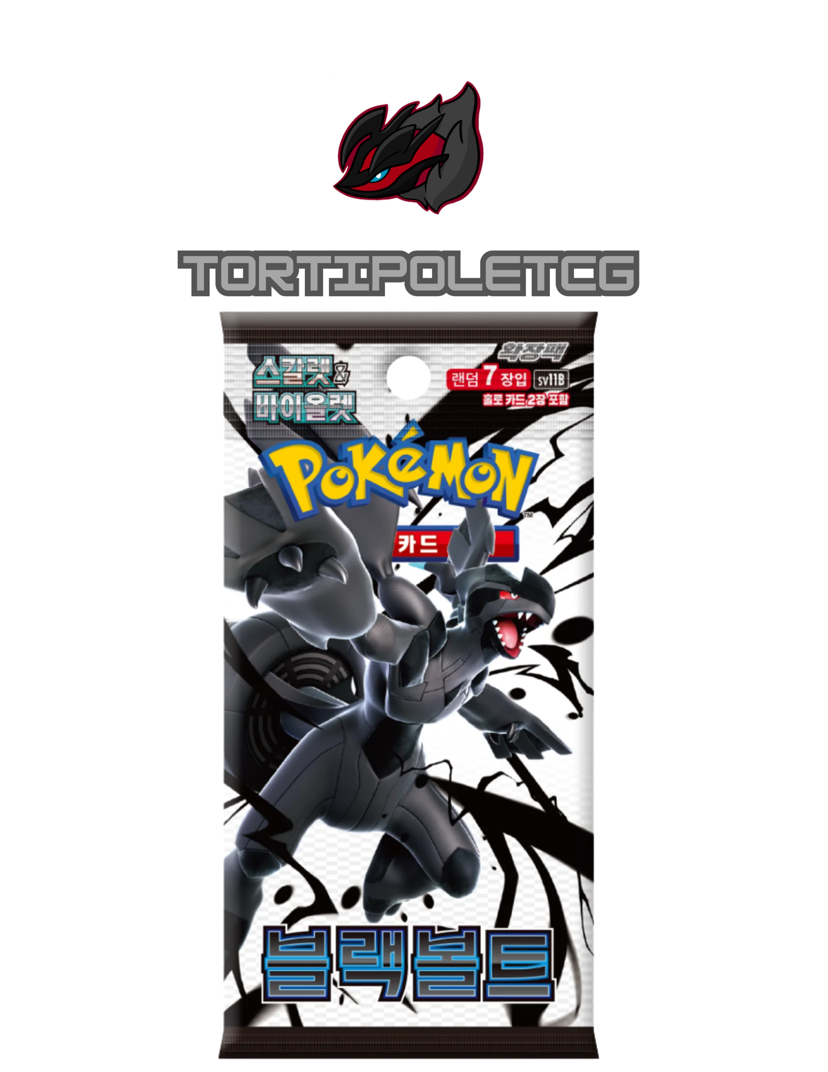 Pokémon Scarlet & Violet sv11b - Black Bolt Booster Box/Pack (Korean)