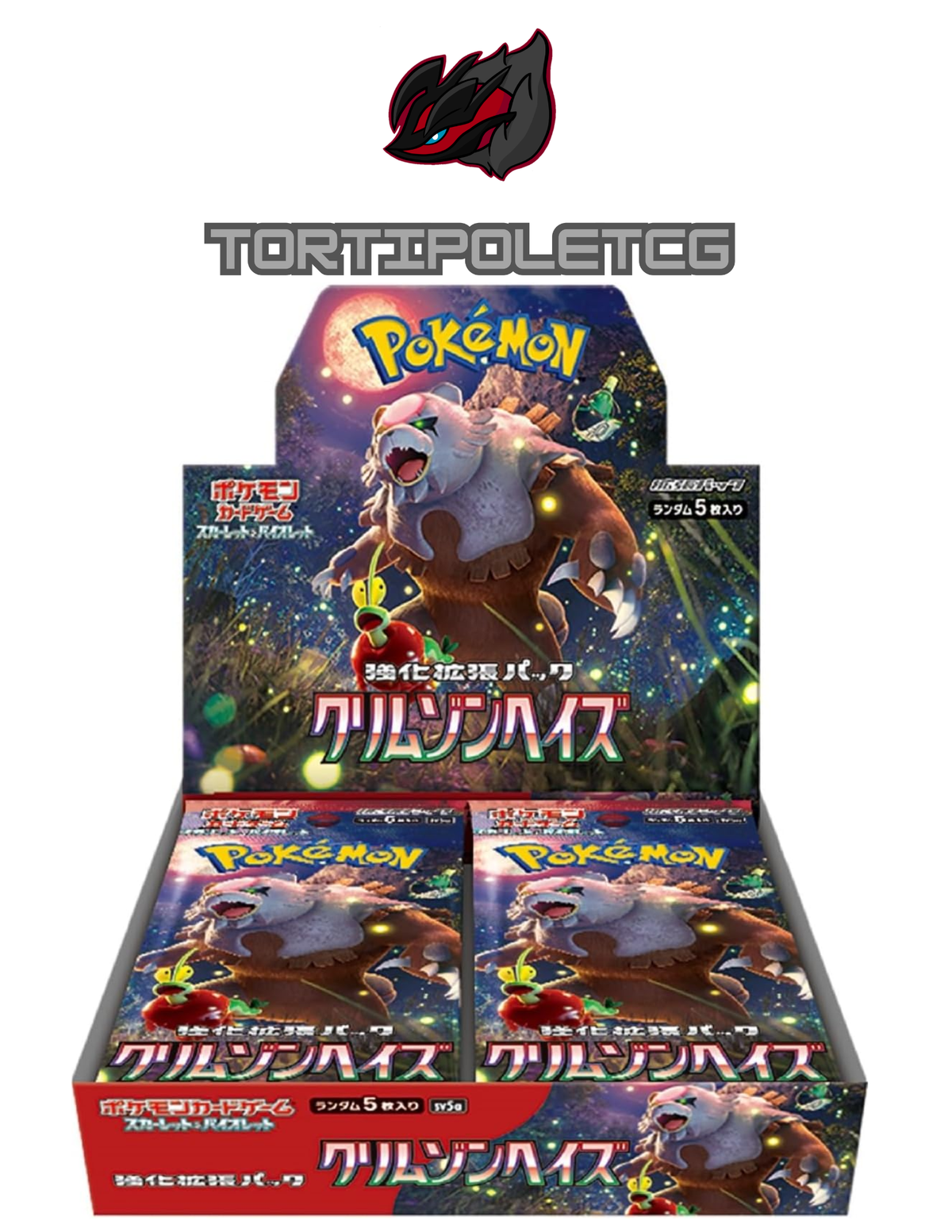 Pokémon Scarlet & Violet sv5a - Crimson Haze Booster Box/Pack (Japanese)