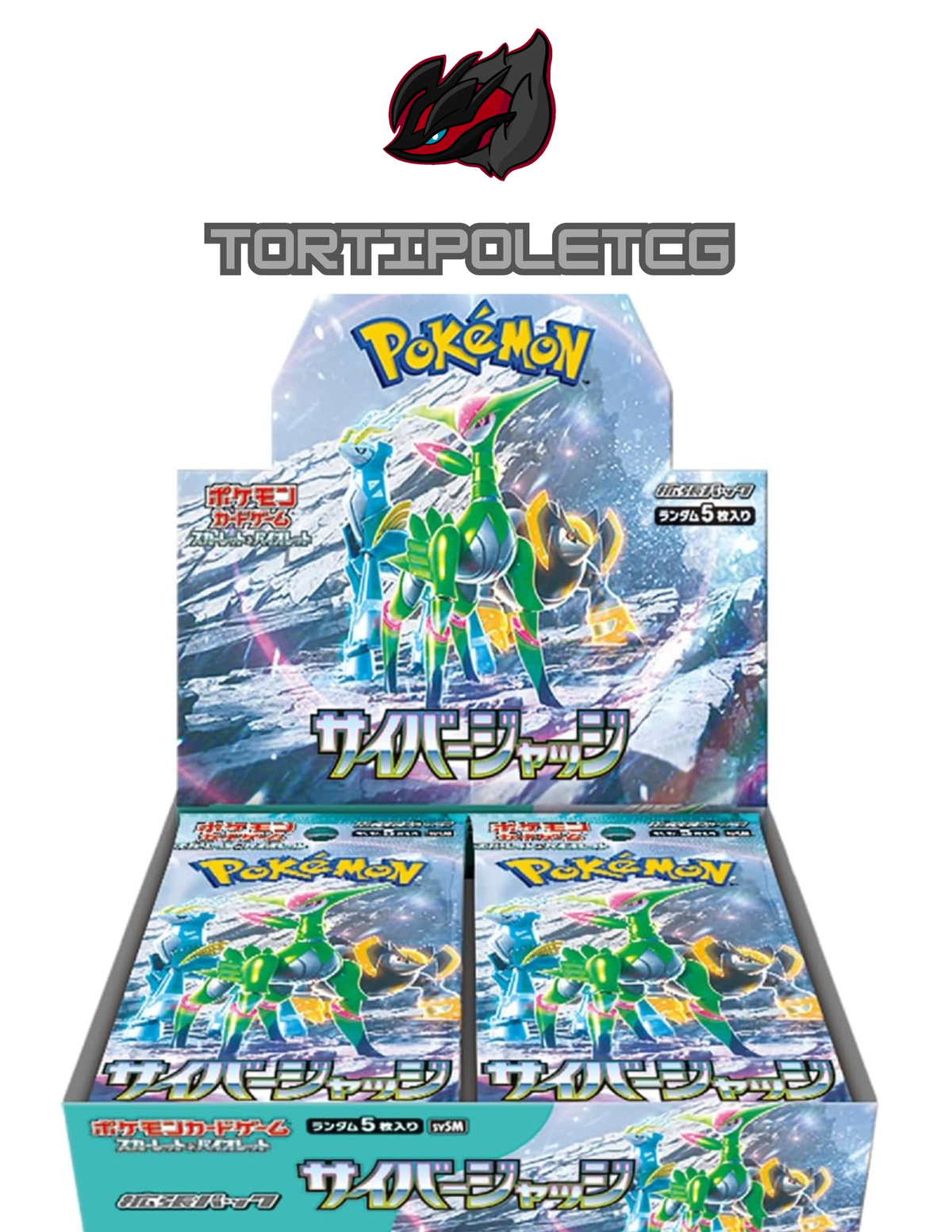 Pokémon Scarlet & Violet sv5M - Cyber Judge Booster Box/Pack (Japanese)