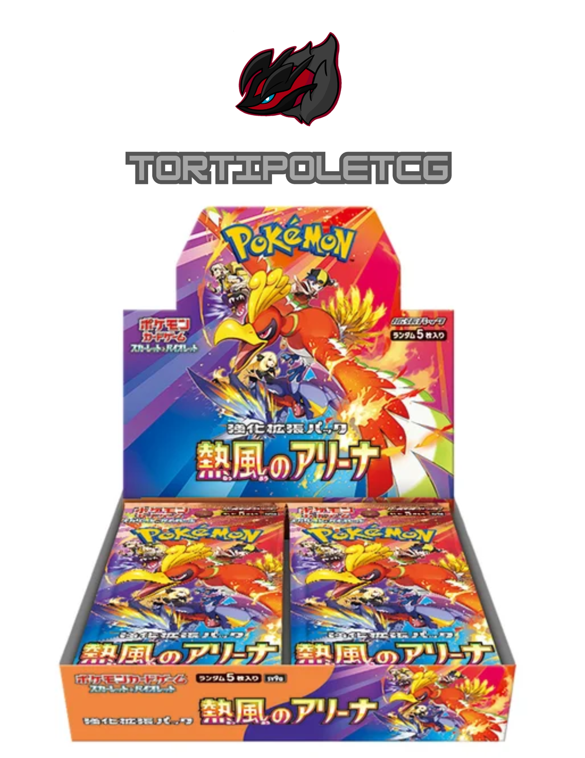 Pokémon Scarlet & Violet sv9a - Heat Wave Arena Booster Box/Pack (Japanese)