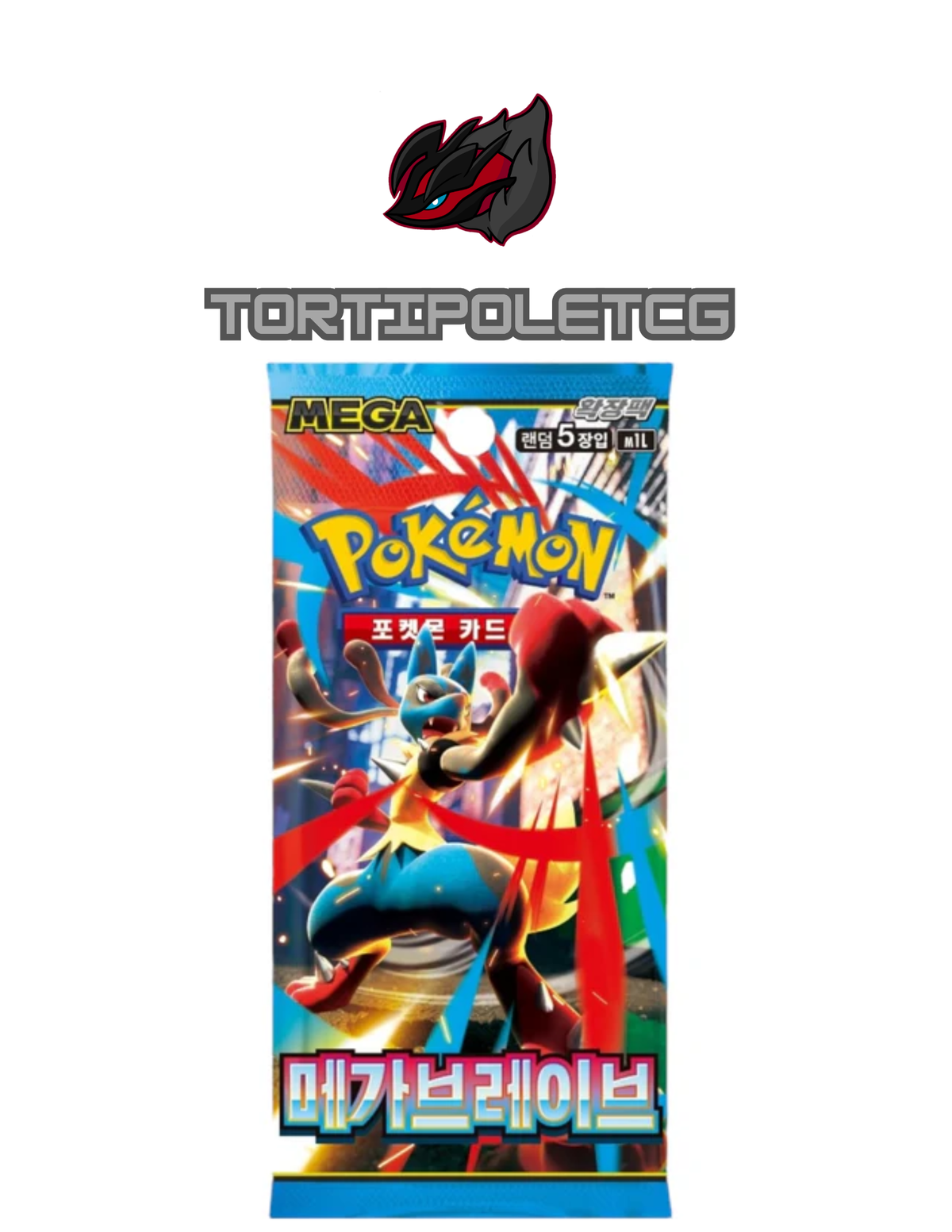 Pokémon Mega Expansion m1L - Mega Brave Booster Box/Pack (Korean)