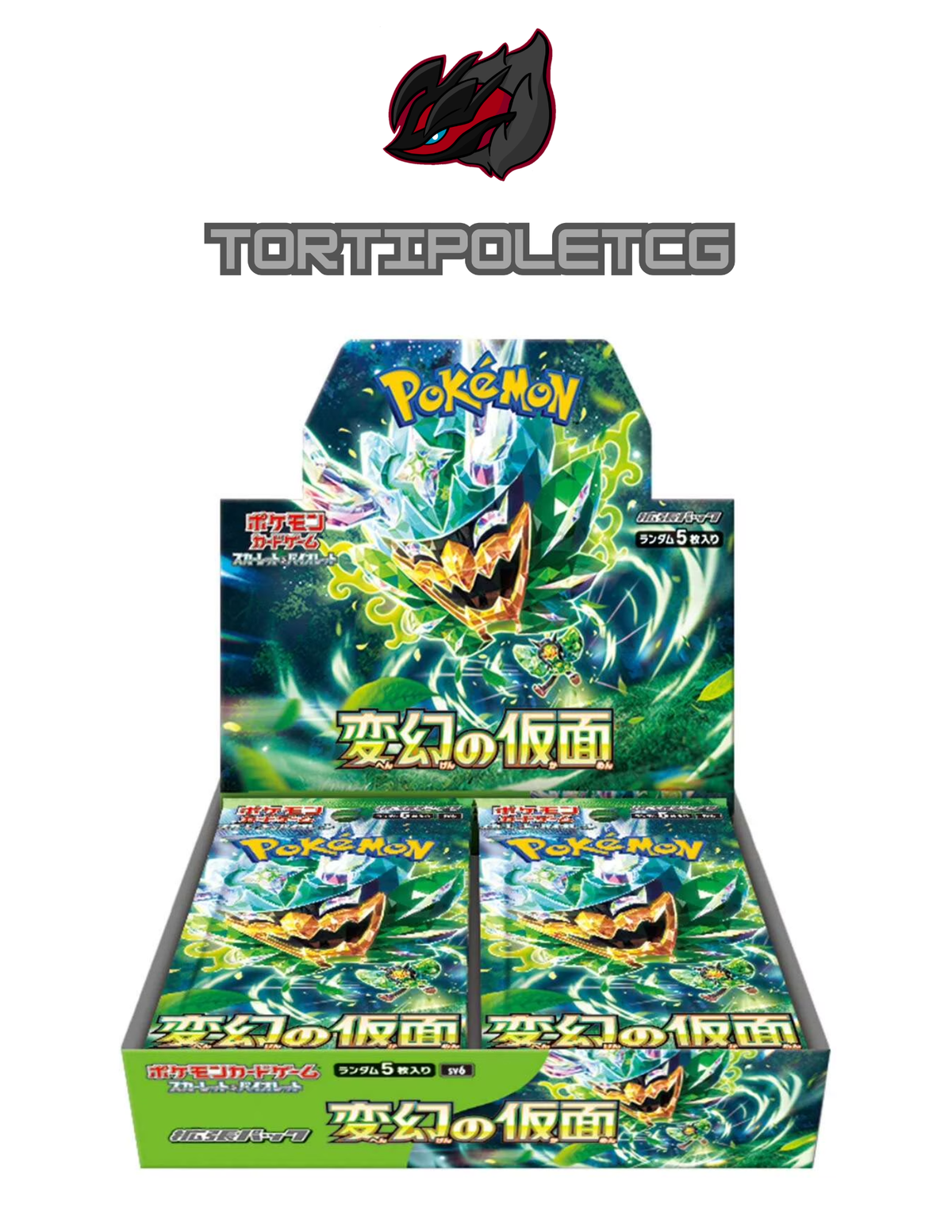 Pokémon Scarlet & Violet sv6 - Mask of Change Booster Box/Pack (Japanese)