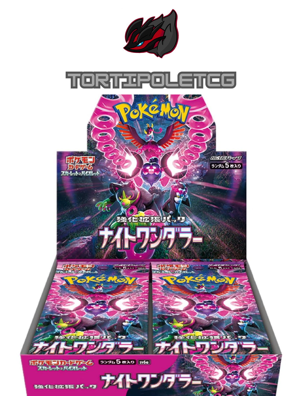 Pokémon Scarlet & Violet sv6a - Night Wanderer Booster Box/Pack (Japanese)