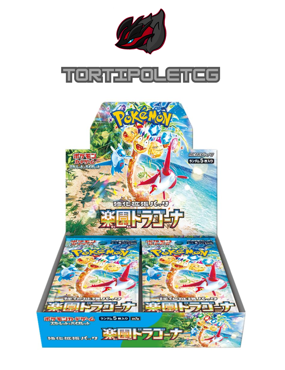 Pokémon Scarlet & Violet sv7a - Paradise Dragona Booster Box/Pack (Japanese)