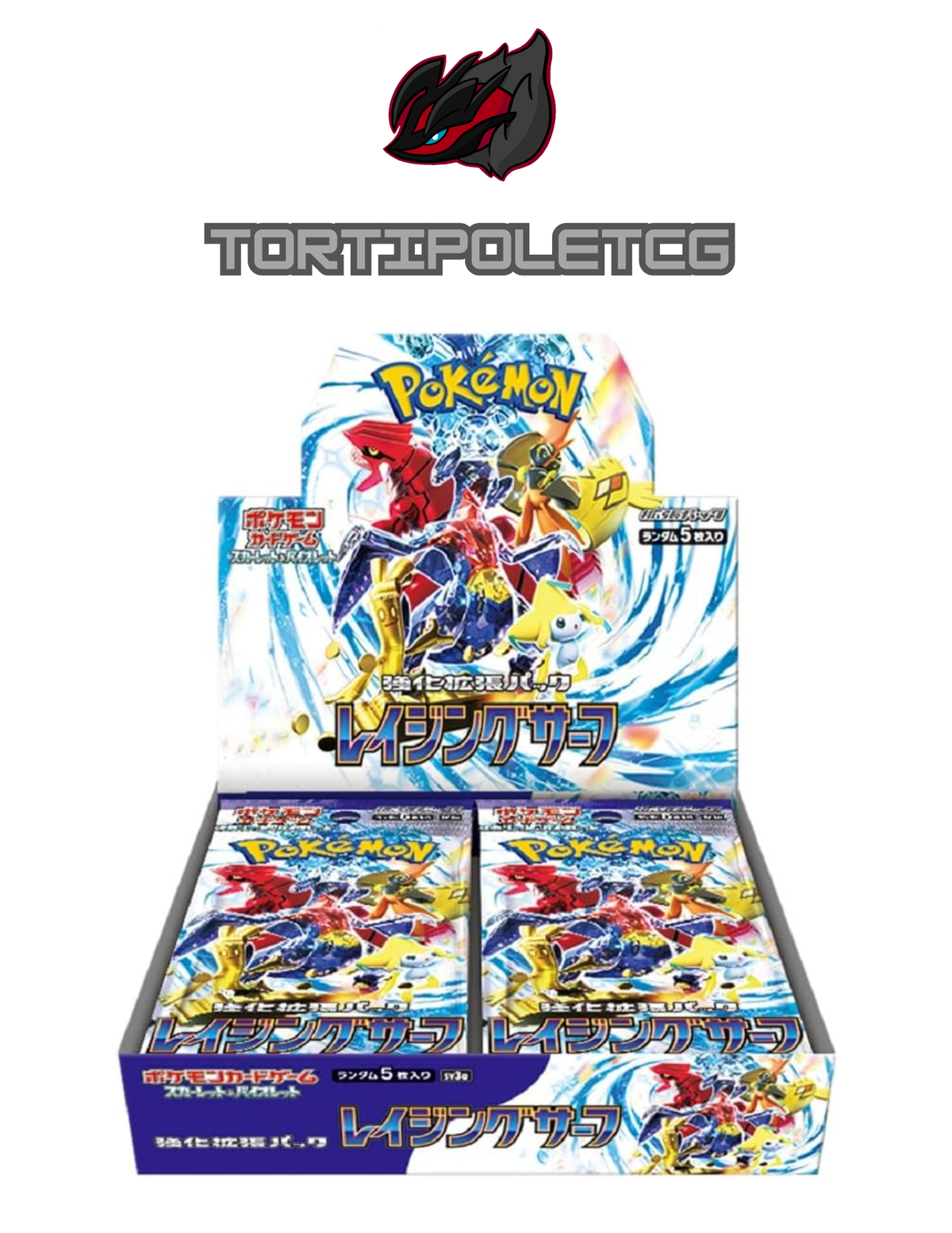 Pokémon Scarlet & Violet sv3a - Raging Surf Booster Box/Pack (Japanese)