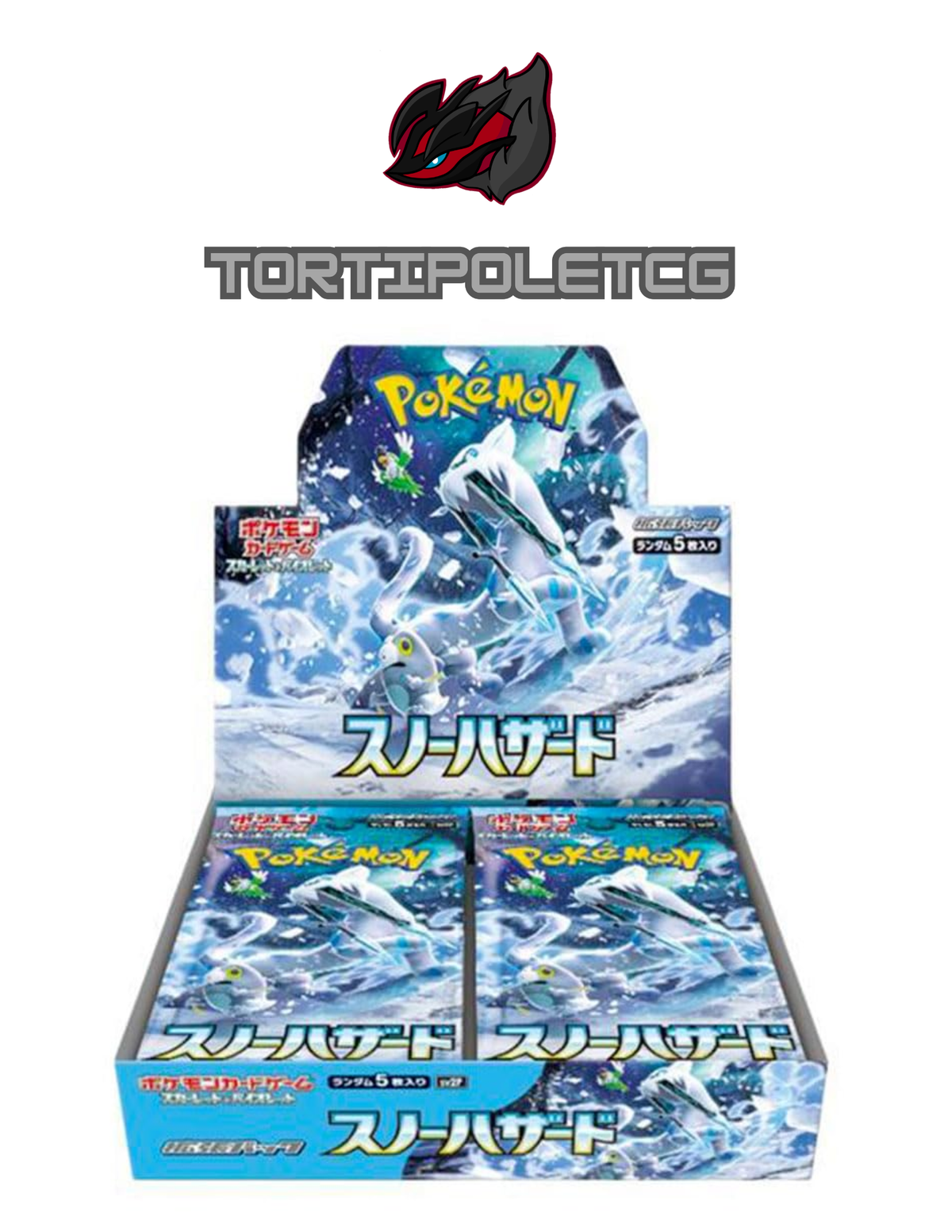 Pokémon Scarlet & Violet sv2P - Snow Hazard Booster Box/Pack (Japanese)