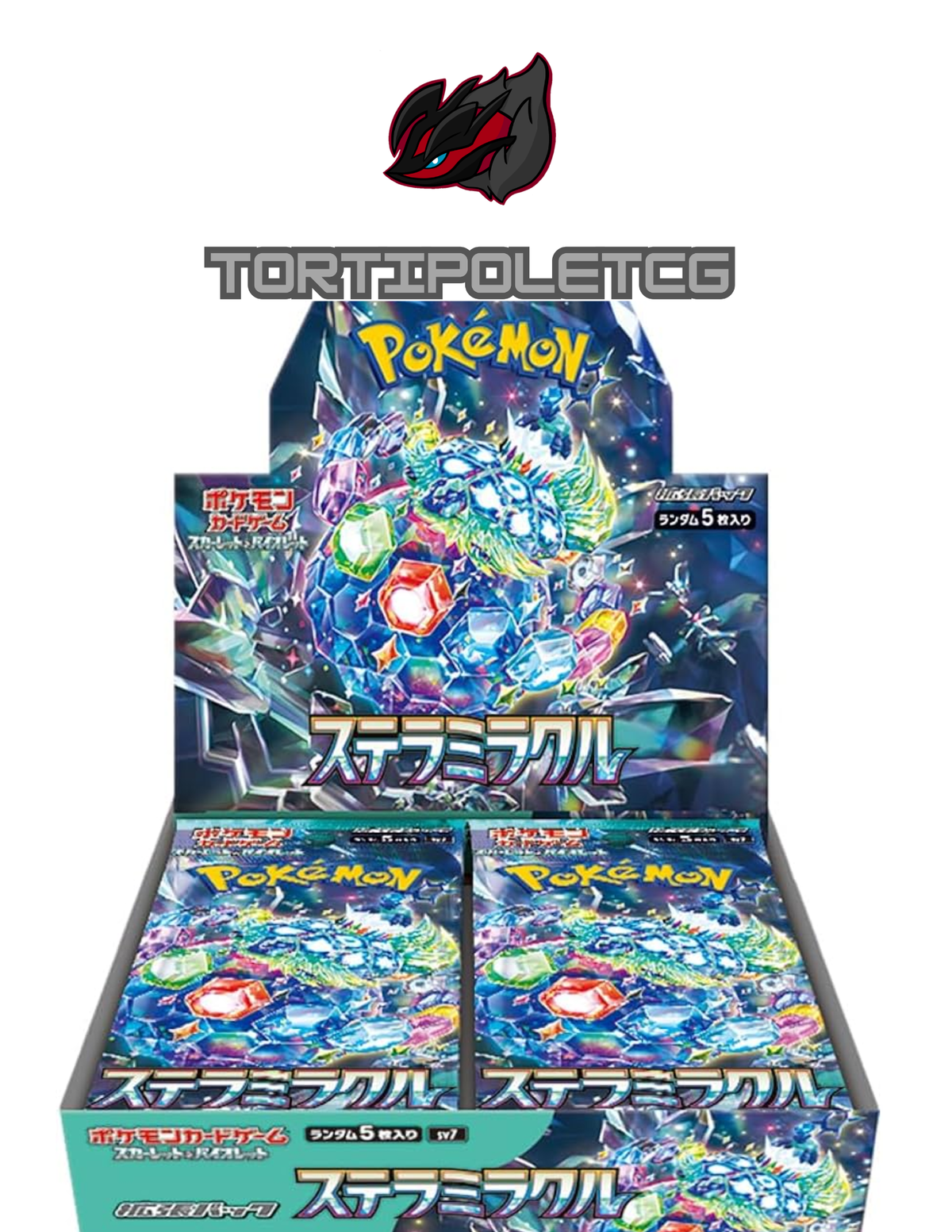 Pokémon Scarlet & Violet sv7 - Stellar Miracle Booster Box/Pack (Japanese)