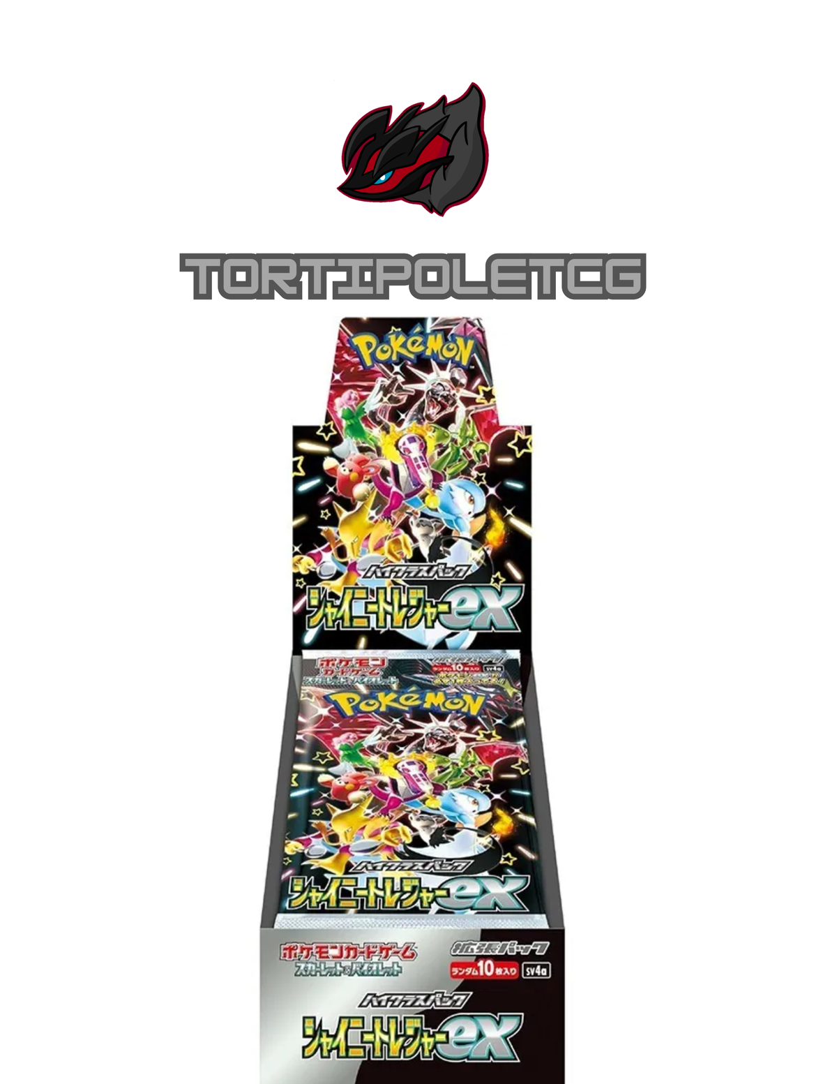 Pokémon Scarlet & Violet sv4a - Shiny Treasure EX Booster Box/Pack (Japanese)