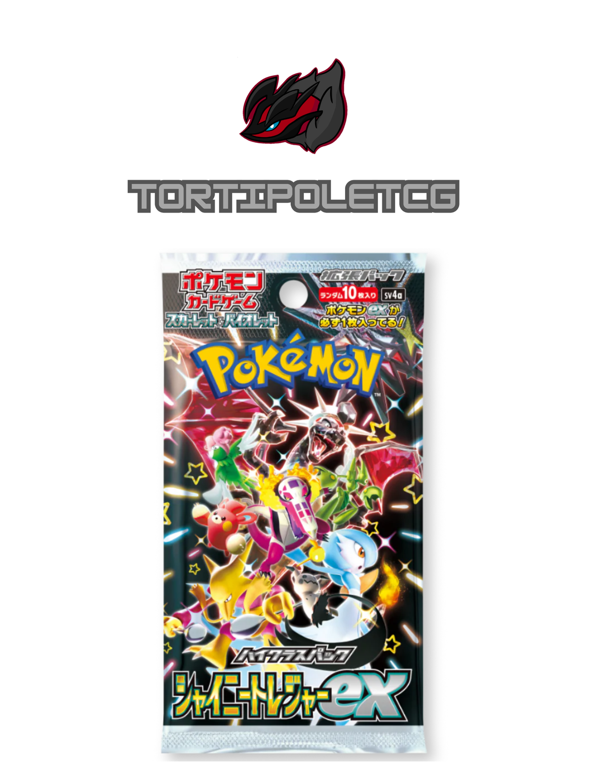 Pokémon Scarlet & Violet sv4a - Shiny Treasure EX Booster Box/Pack (Japanese)