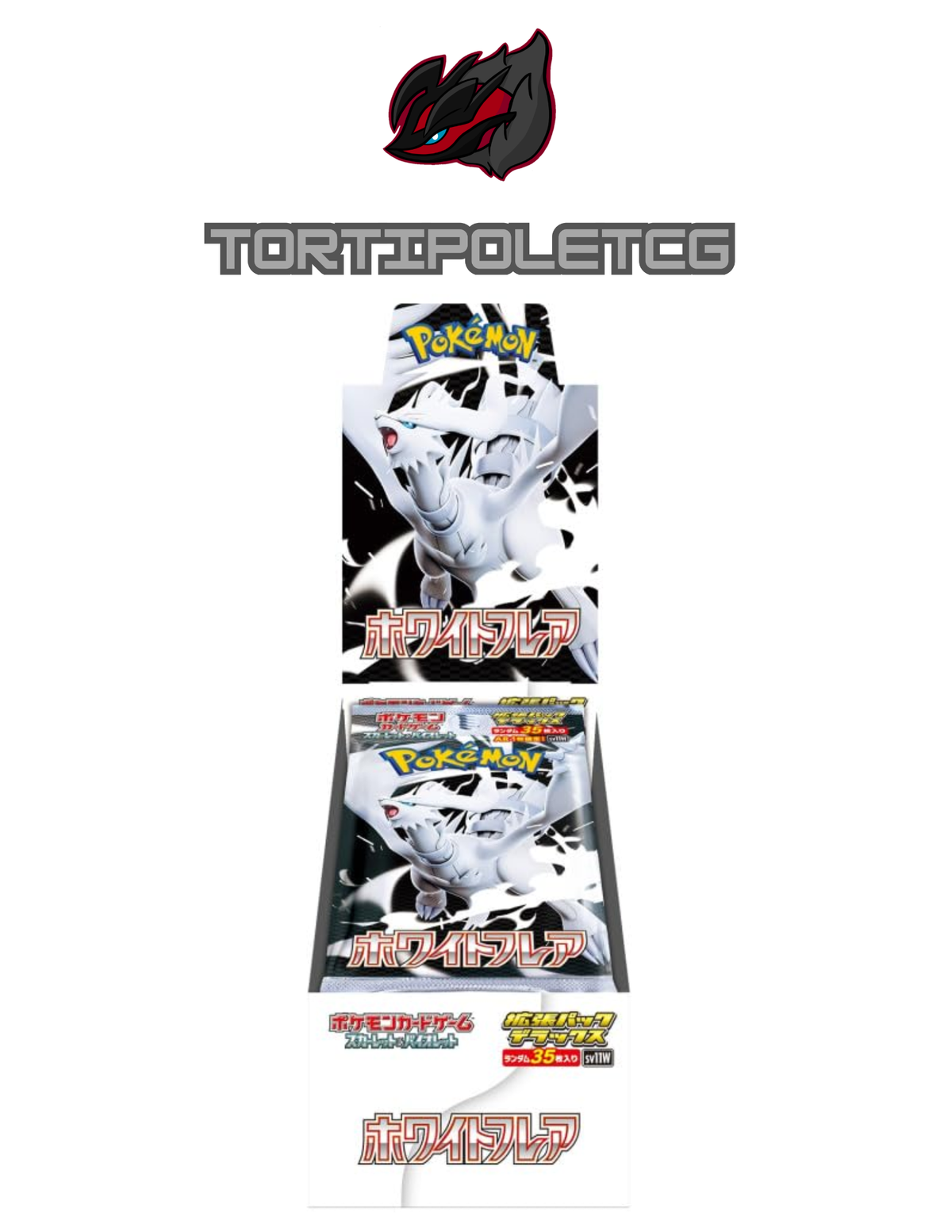 Pokémon Scarlet & Violet sv11w - White Flare DELUXE Booster Box/Pack (Japanese)