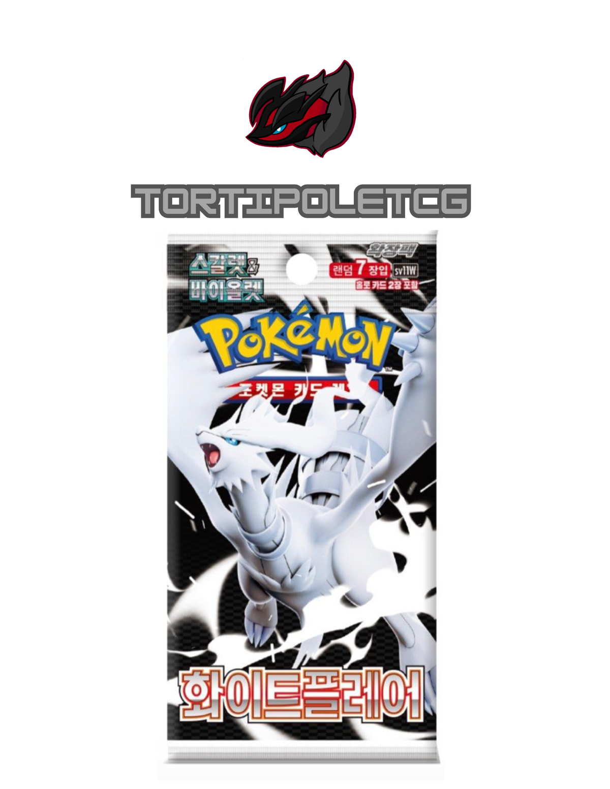 Pokémon Scarlet & Violet sv11w - White Flare Booster Box/Pack (Korean)