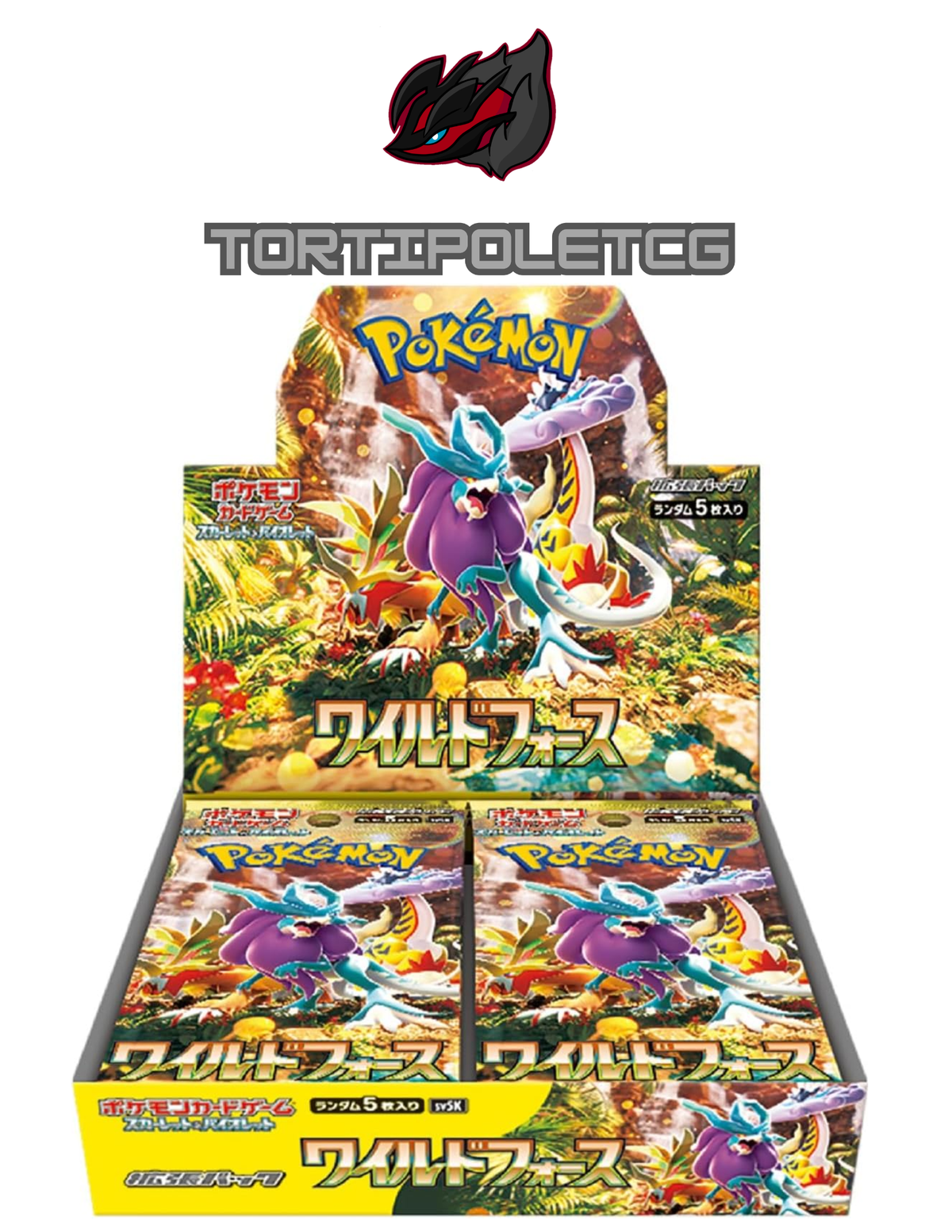 Pokémon Scarlet & Violet sv5K - Wild Force Booster Box/Pack (Japanese)