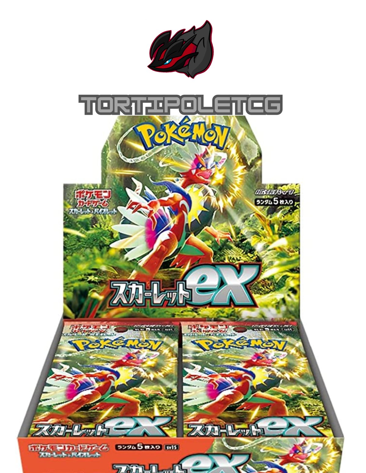 Pokémon Scarlet & Violet sv1S - Scarlet EX Booster Box/Pack (Japanese)