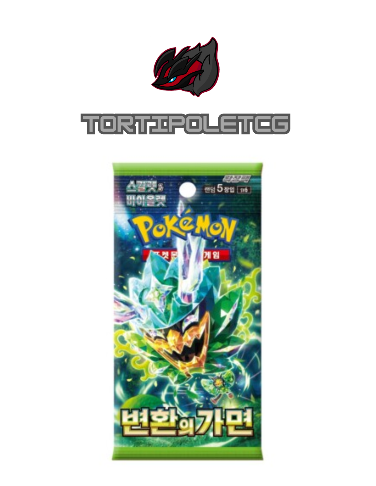 Pokémon Scarlet & Violet sv6 - Mask of Change Booster Box/Pack (Korean)