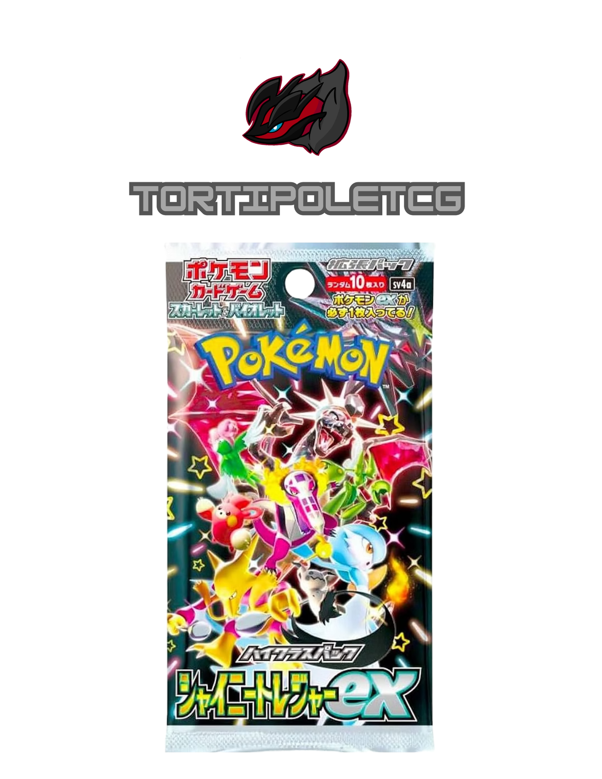 Pokémon Scarlet & Violet sv4a - Shiny Treasure EX Booster Box/Pack (Korean)