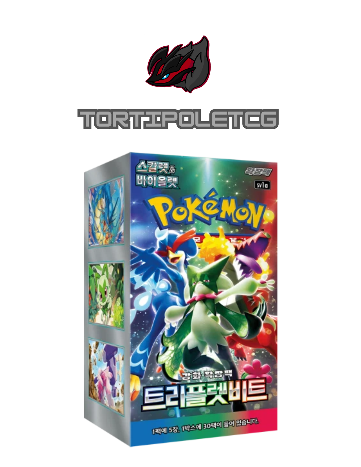 Pokémon Scarlet & Violet sv1a - Triplet Beat Booster Box/Pack (Korean)