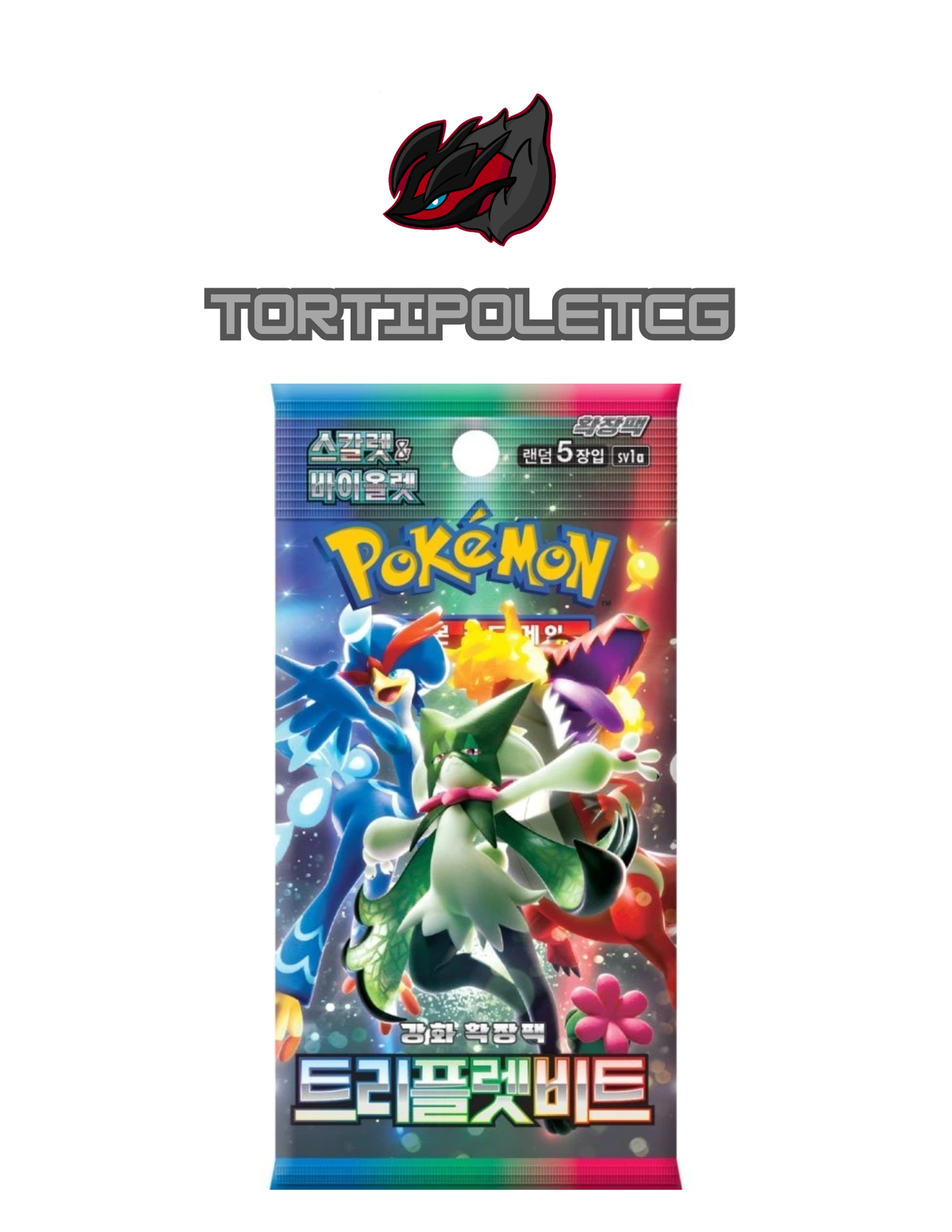 Pokémon Scarlet & Violet sv1a - Triplet Beat Booster Box/Pack (Korean)