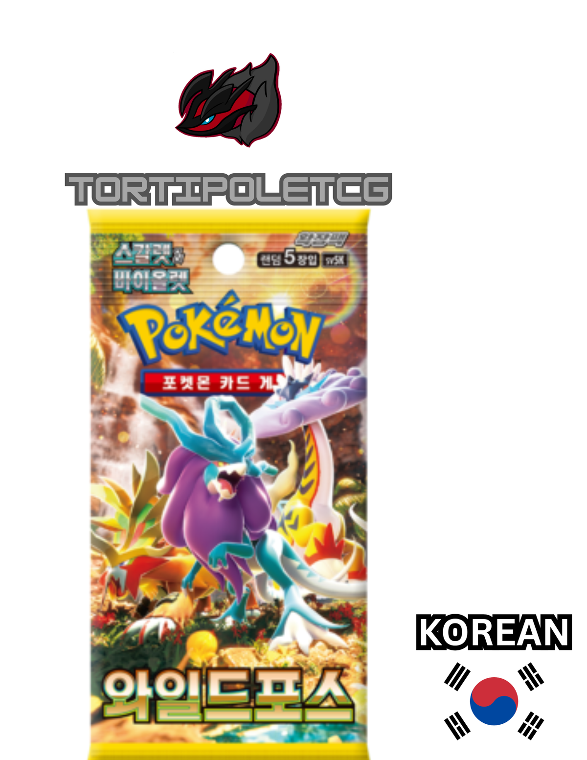 Pokémon Scarlet & Violet sv5K - Wild Force Booster Box/Pack (Korean)