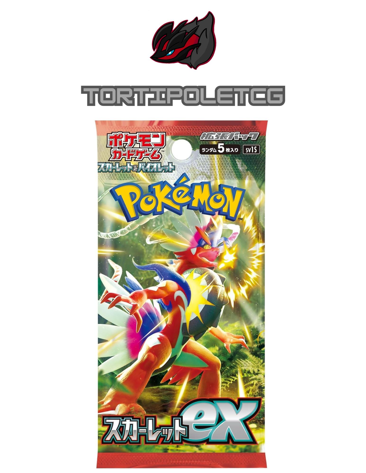 Pokémon Scarlet & Violet sv1S - Scarlet EX Booster Box/Pack (Japanese)