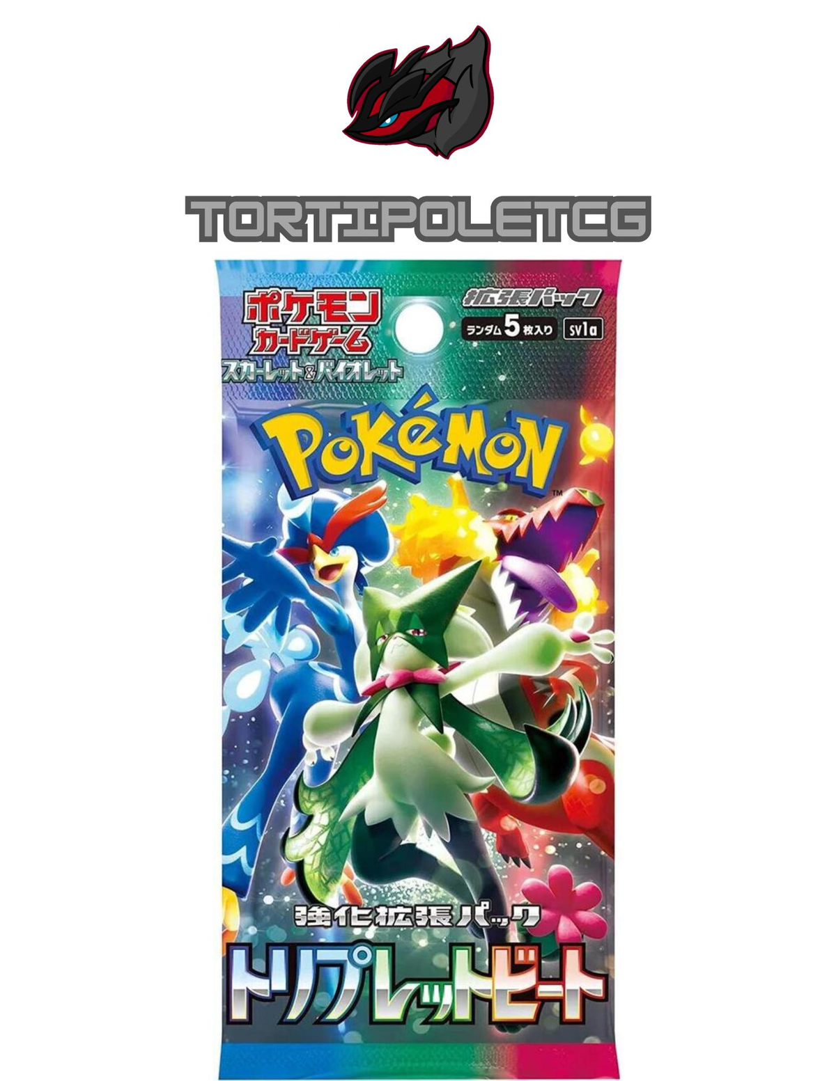 Pokémon Scarlet & Violet sv1a - Triplet Beat Booster Box/Pack (Japanese)