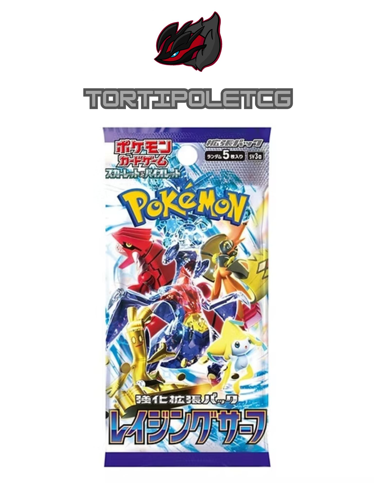 Pokémon Scarlet & Violet sv3a - Raging Surf Booster Box/Pack (Japanese)