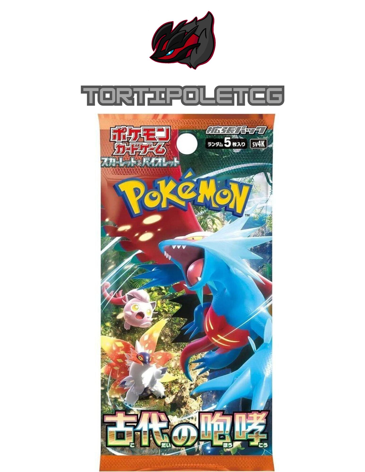 Pokémon Scarlet & Violet sv4K - Ancient Roar Booster Box/Pack (Japanese)