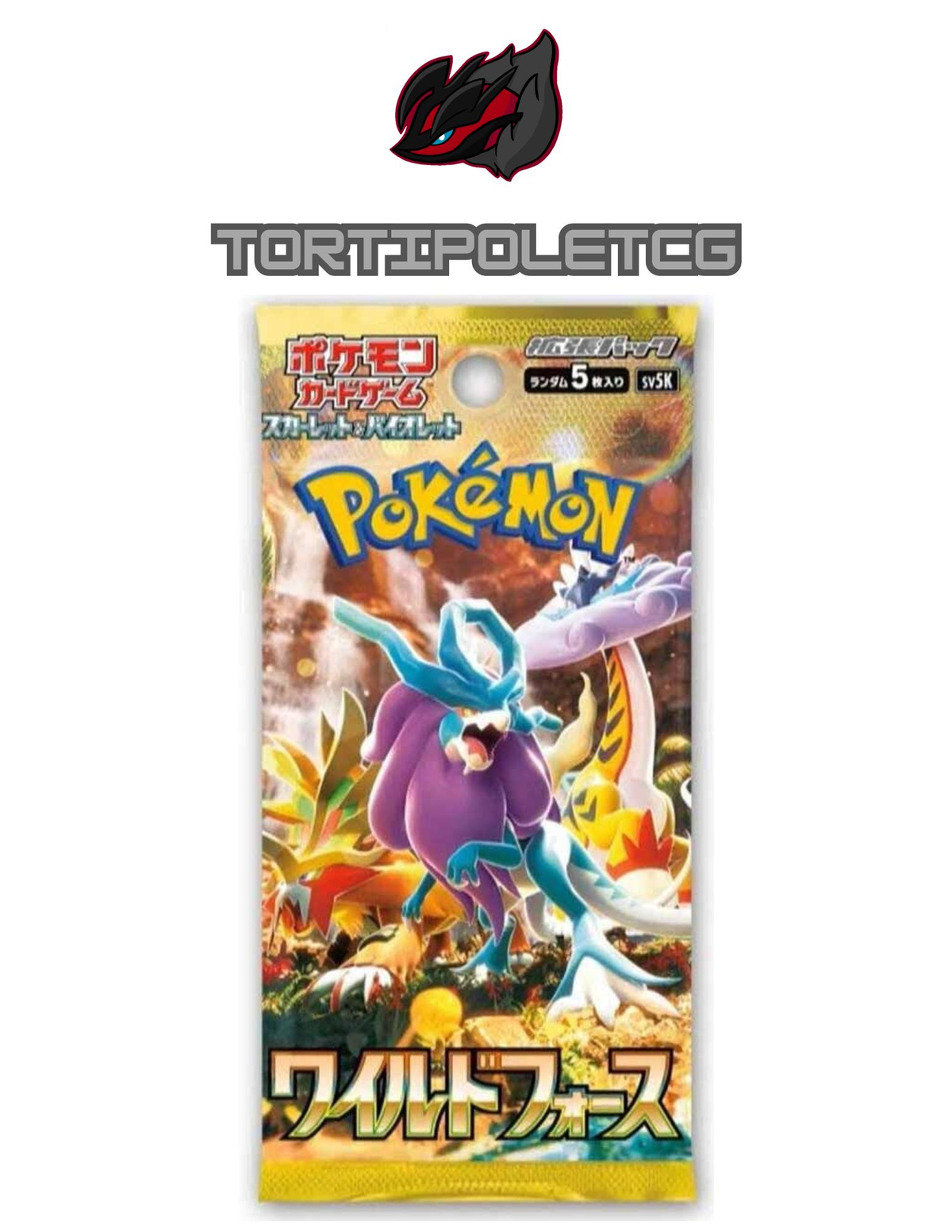 Pokémon Scarlet & Violet sv5K - Wild Force Booster Box/Pack (Japanese)