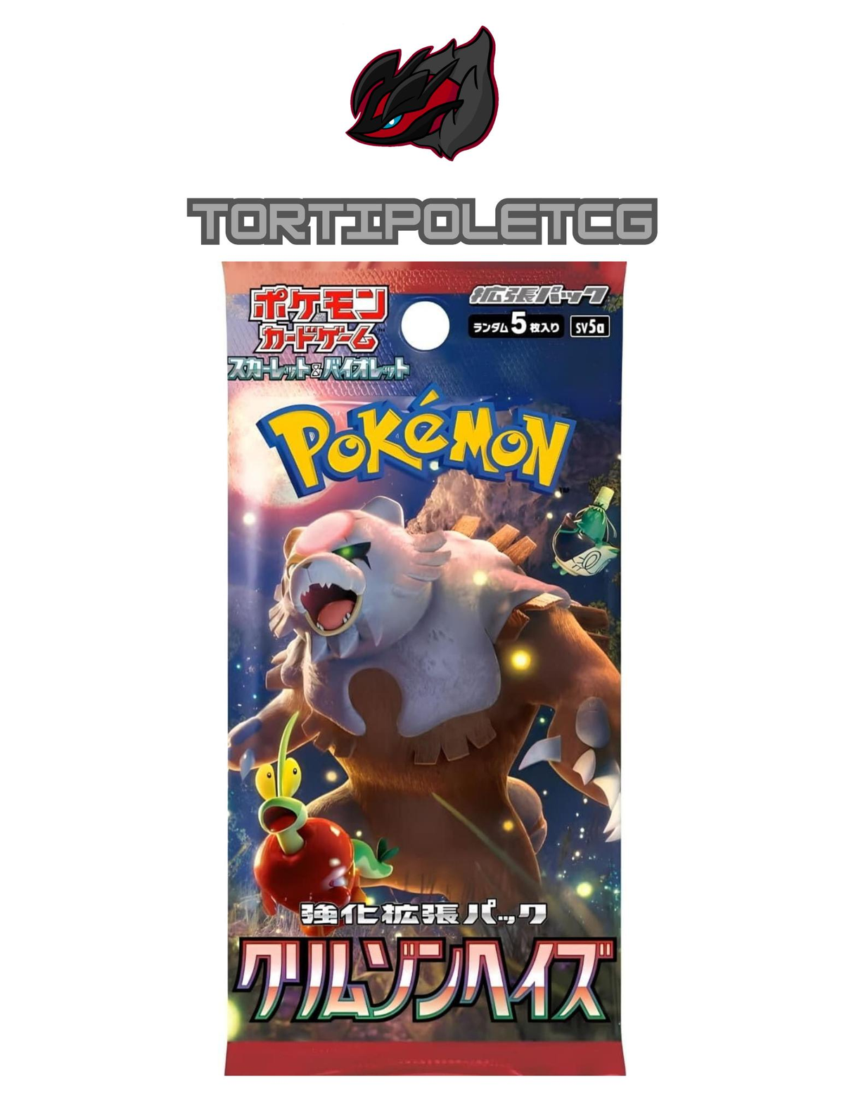 Pokémon Scarlet & Violet sv5a - Crimson Haze Booster Box/Pack (Japanese)