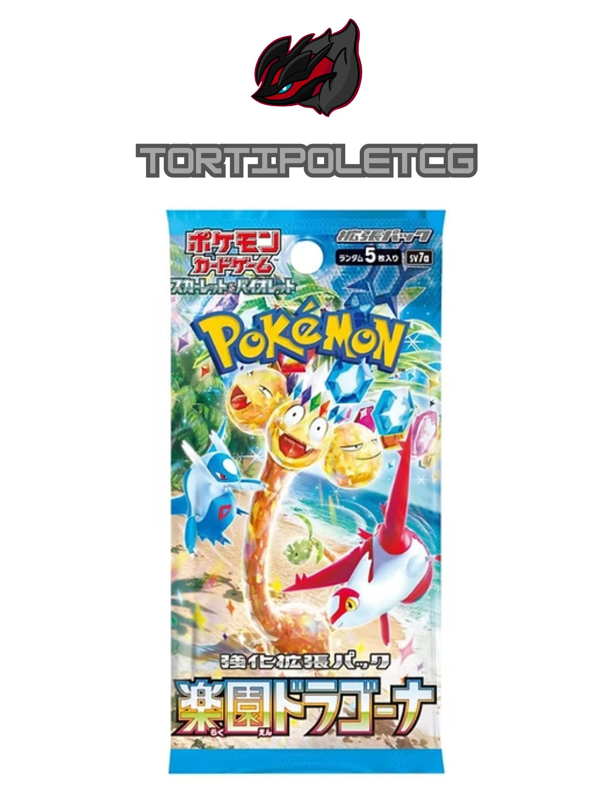 Pokémon Scarlet & Violet sv7a - Paradise Dragona Booster Box/Pack (Japanese)