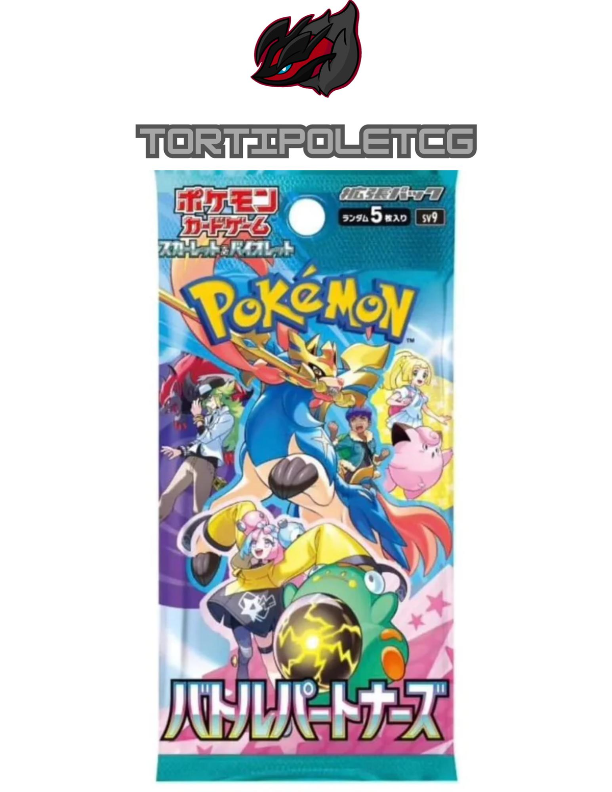 Pokémon Scarlet & Violet sv9 - Battle Partner Booster Box/Pack (Japanese)