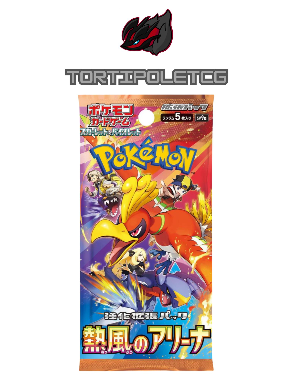 Pokémon Scarlet & Violet sv9a - Heat Wave Arena Booster Box/Pack (Japanese)