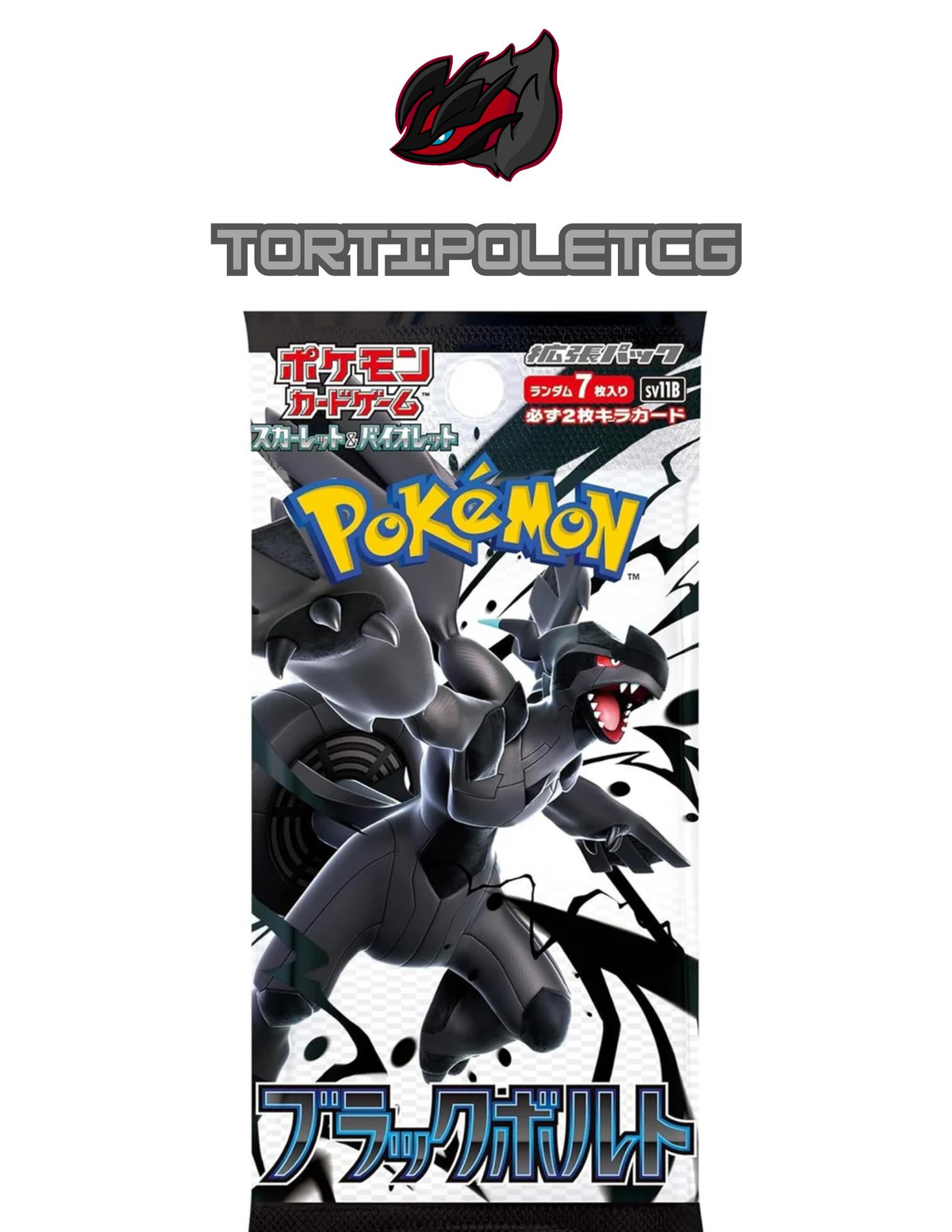 Pokémon Scarlet & Violet sv11b - Black Bolt Booster Box/Pack (Japanese)