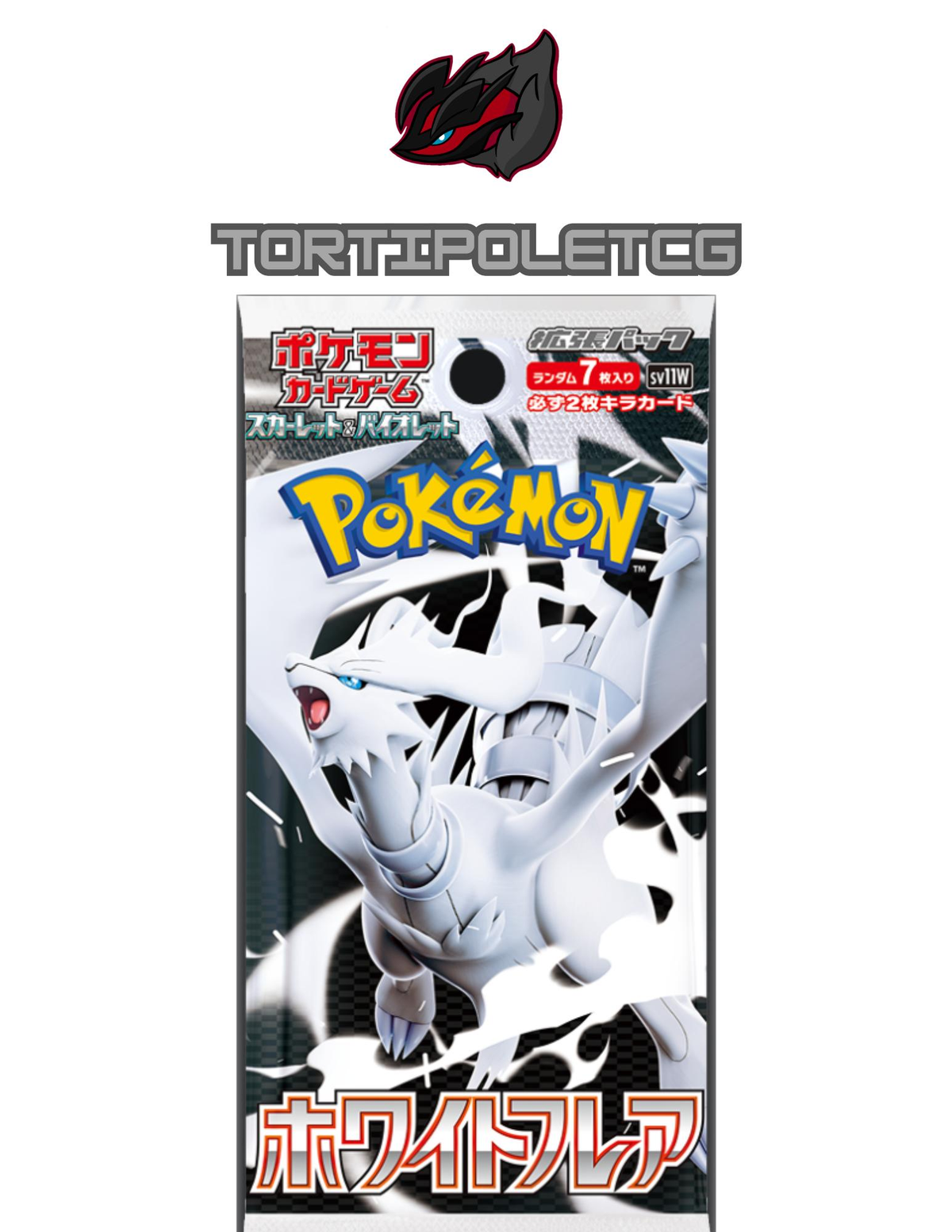 Pokémon Scarlet & Violet sv11w - White Flare Booster Box/Pack (Japanese)