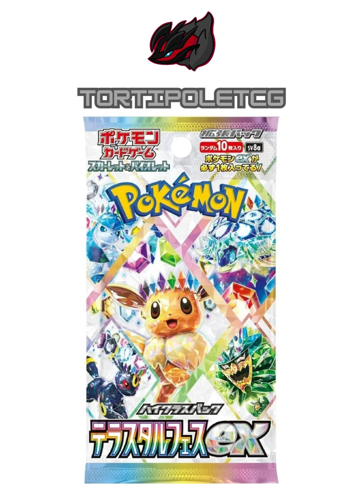 Pokémon Scarlet & Violet sv8a - Terastal Festival Booster Box/Pack (Japanese)
